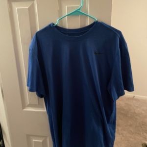 Men’s Nike total blue dri fit